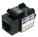KEYSTONE | INSERTO | JACK | COUPLER | CAT6 | RJ45 | STC-6KYS | NEGRO