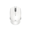 MOUSE | FANTECH GO | W190D | INALAMBRICO | BLANCO