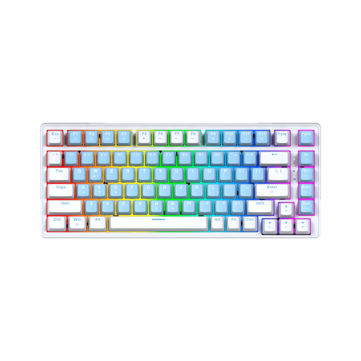 TECLADO FANTECH ATOM X83 MK612 CABLEADO (AME BLANCO) SW-TARO