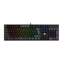 TECLADO | FANTECH | ATOM | 104 | MK886V2 | CABLEADO | NEGRO | SW-ROJO