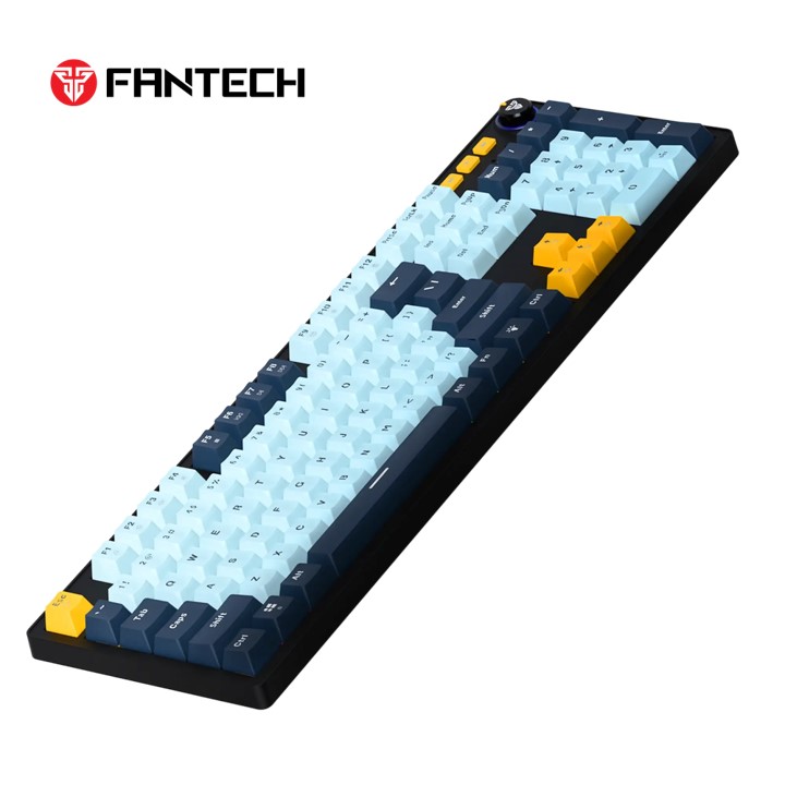 TECLADO FANTECH ATOM107S MK893S CABLEADO (MIZU SKY) SW-ROJO