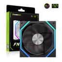 FANCOOLER VENTILADOR GAMEMAX FN12A-N2 HIGH PERFORMANCE LED RGB 800-1600 RPM 12CM NEGRO