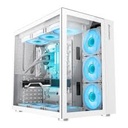 CASE GAMING GAMEMAX INFINITY | ATX | USB 3.0 USB TIPO C | HD AUDIO | LATERAL Y FRONTAL VIDRIO TEMPLADO | BLANCO