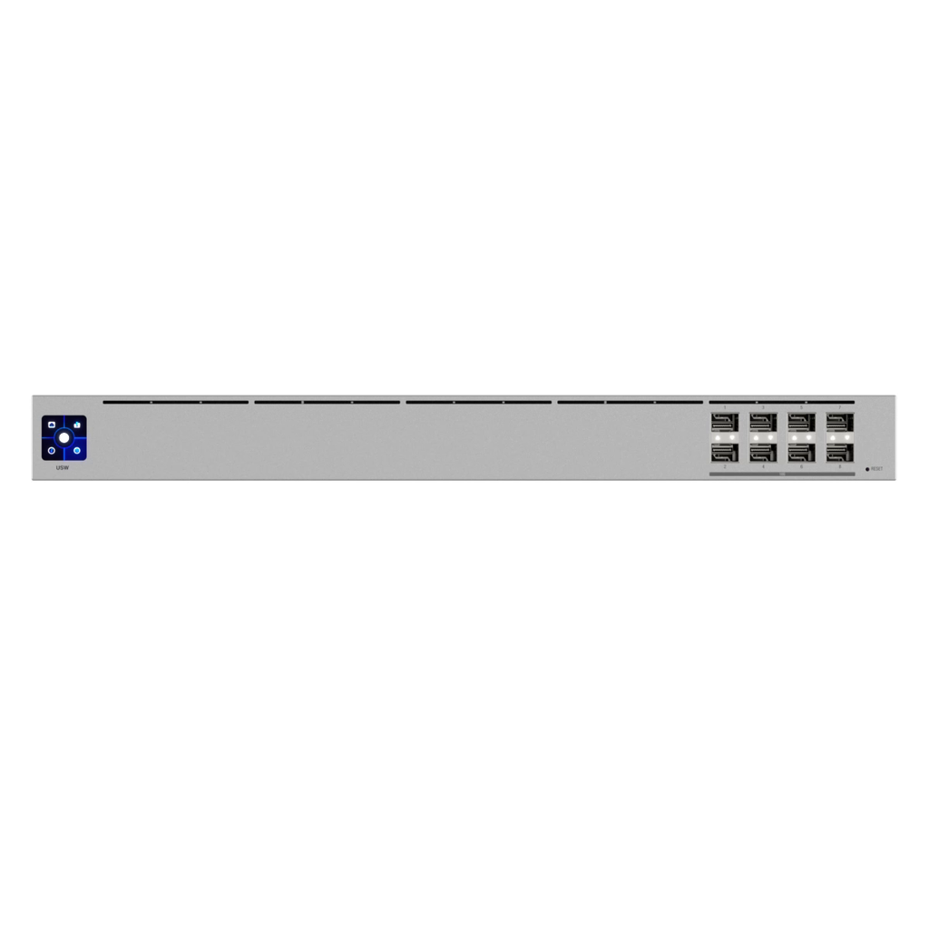 USW-AGGREGATION UBIQUITI SWITCH UNIFI 8 PUERTOS SFP PANTALLA TOUCH 10GBPS