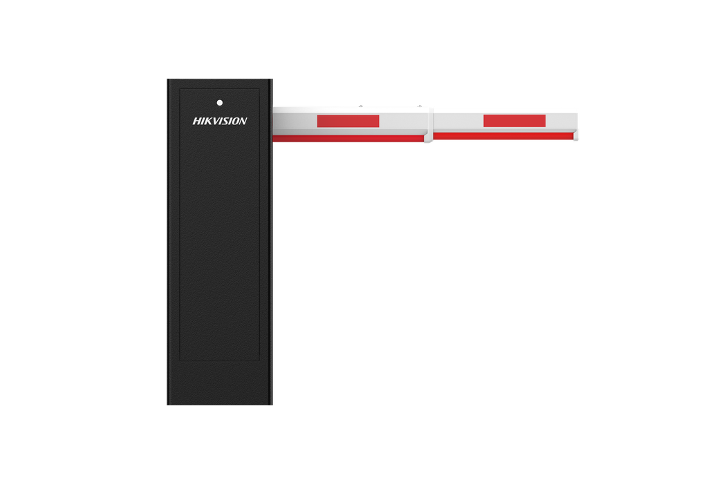 BARRERA VEHICULAR HIKVISION DS-TMG300-DR | 3MTS | 3SG APERTURA | CIERRE AUTOMATICO CONFIGURABLE | 2.500.000 UNIDADES MCBF | COMPATIBLE CON CUALQUIER CONTROL DE ACCESO