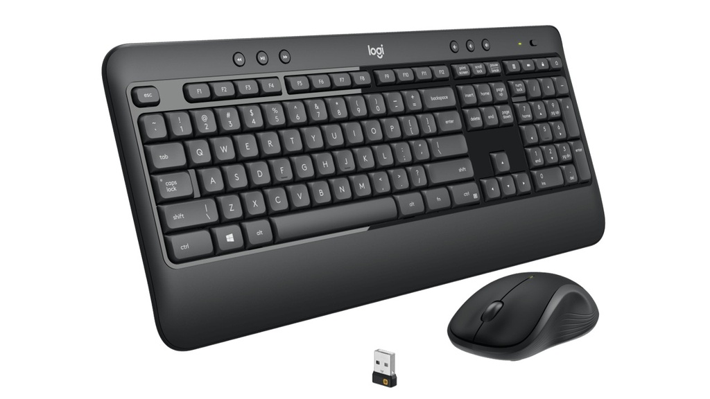 KIT TECLADO Y MOUSE LOGITECH MK540 ADVANCED 3 BOTONES INALAMBRICO ESPAÑOL