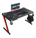 MESA GAMING | XTRIKE ME | DK-02 | 110CM | ESTACION AURICULARES | PORTAVASOS | NEGRA