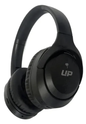AUDIFONO CON MICROFONO INALAMBRICO UPRODUCTS U-H4W BATERIA INTEGRADA SONIDO ENVOLVENTE ALMOHADILLAS DE PROTECCION BLUETTOTH 5.3 NEGRO