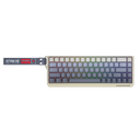 TECLADO | FANTECH | ATOM | HE68 | PRO | MK922 | CABLEADO | BEIGE | SWITCH MAGNETICO ESMERALDA