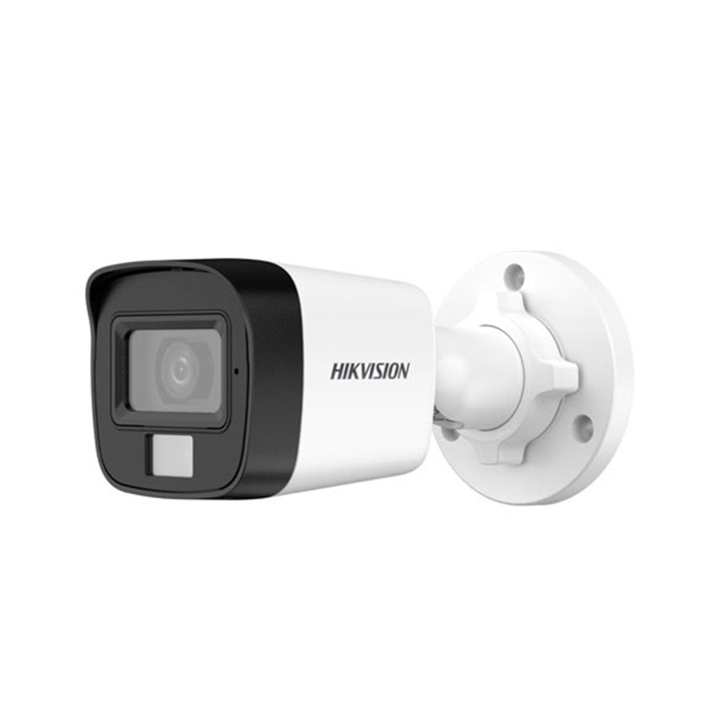 CAMARA BULLET HIKVISION DS-2CE16D0T-LPFS TURBO HD 2MP 2.8MM 1080P SMART HYBRID LIGHT CON AUDIO