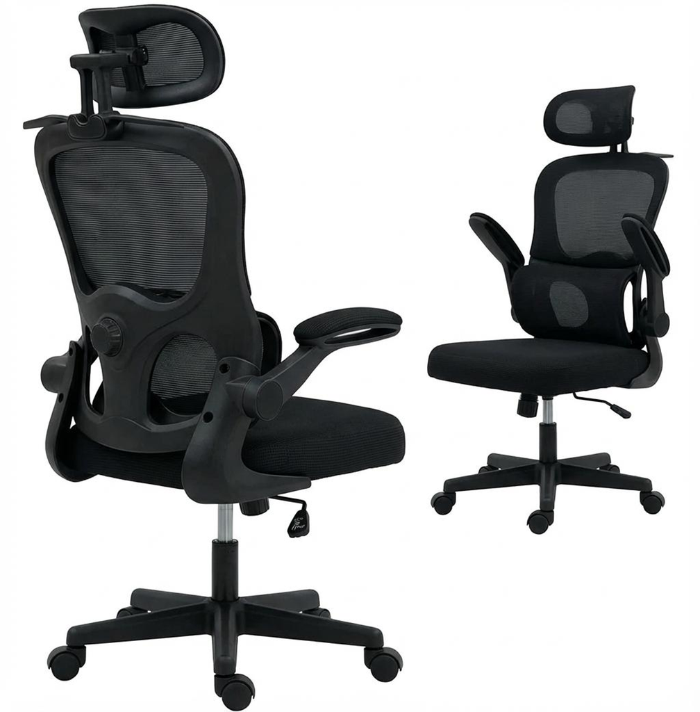 SILLA EJECUTIVA CALAX 925 ERGONOMICA CON REPOSA BRAZOS / AJUSTABLE / INCLINADO / NEGRO