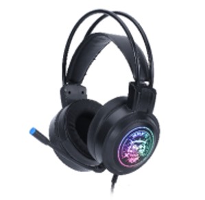 AUDIFONOS CON MICROFONO GAMING  XTRIKE ME GH-516 RGB/2x3.5mm+1xUSB/1x3.5mm jack via splitter/PC/PS4/PS5/Xbox One/NEGRO 