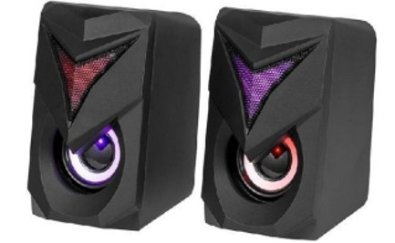 CORNETA2.0 GAMING XTRIKE ME SK-405 RGB/ESTEREO 2.0/USB(POWER)+3.5MM/2*3W/NEGRO  