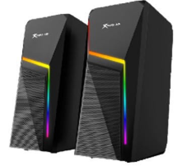 CORNETA 2.0 BLUETOOTH XTRIKE ME SK-503 RGB/ESTEREO 2.0/2*3W/BT5.0/NEGRO 