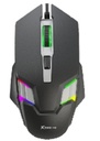 MOUSE | GAMING | XTRIKE ME | GM-110 | OPTICAL | RGB-7 | 1200/1800/2400/3600 DPI | 4D | USB | NEGRO