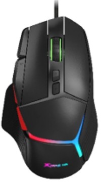 MOUSE GAMING XTRIKE ME GM-415 OPTICAL/78000DPI/RGB/9D/USB/NEGRO 