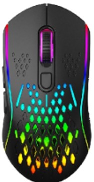 MOUSE GAMING ALAMBRICO E INALAMBRICO 2.4G XTRIKE ME GW-611/OPTICAL/8000DPI/USB+2.4G/7D/RGB/NEGRO 
