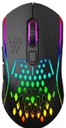 MOUSE | GAMING | ALAMBRICO E INALAMBRICO | 2.4G | XTRIKE ME | GW-611 | OPTICAL | 8000DPI | USB+2.4G | 7D | RGB | NEGRO