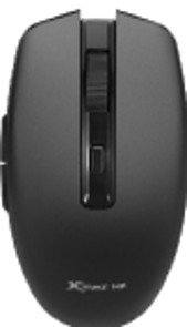 MOUSE INALAMBRICO 2.4G+BT XTRIKE ME GW-224 BK OPTICAL/6D/1600DPI/NEGRO