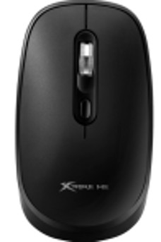 MOUSE INALAMBRICO 2.4G+BT XTRIKE ME GW-119BK OPTICAL/4D/1600DPI/NEGRO 