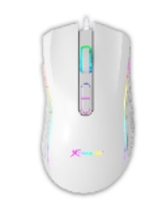 MOUSE GAMING XTRIKE ME GM-314 WH OPTICAL/7200DPI/7D/RGB/USB/BLANCO