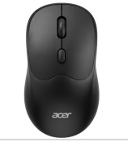 MOUSE ACER OMR268 BK INALAMBRICO RECARGABLE DOBLE MODO 2.4G/BLUETOOTH TYPE-C 800/1200/1600 DPI NEGRO