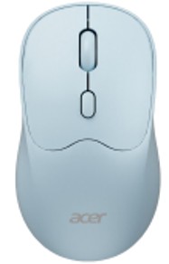 MOUSE ACER OMR268 BL INALAMBRICO RECARGABLE DOBLE MODO 2.4G/BLUETOOTH TYPE-C 800/1200/1600 DPI AZUL