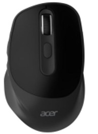 MOUSE ACER EMR213 BK INALAMBRICO RECARGABLE DOBLE MODO 2.4G/BLUETOOTH TYPE-C 800/1200/1600 DPI NEGRO 