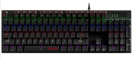 TECLADO MECANICO ALAMBRICO ACER NITRO OKW241 RGB USB 104 KEYS 