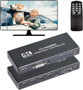 CONTROLADOR VIDEOWALL PARA TV 4K 2X2 CON ENTRADA HDMI+DVI+RS232 SOPORTE DE ROTACIÓN DE 180° SOPORTE DE SALIDA 4 HDMI SOPORTE DE IMÁGENES DE COSTURA 1X2 1X3 1X4 GGROZZA
