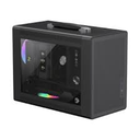 CASE GAMEMAX SPARK AIR M-ATX | USB 3.0 + USB TIPO-C | HD AUDIO | COMPACTO PORTATIL CON ASA | PANEL LATERAL VIDRIO | EGRO