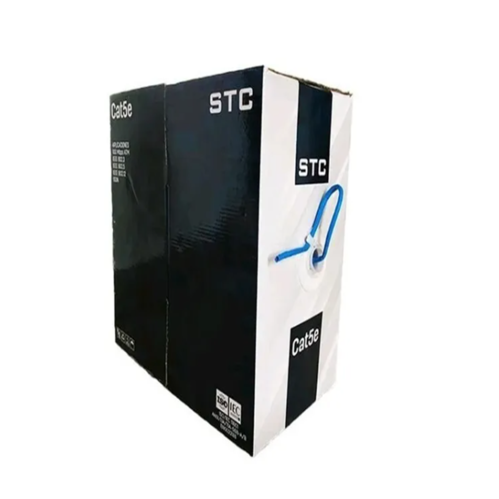 CABLE UTP STC CAT5E 70/30 AZUL 305MTS STC-CAT5e-305B