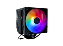 CPU FAN COOLER JEMIP GAMING TWIN ONE RGB | TORRE 6 TUBOS | TDP 240W | FULL INTEL | AMD | AM4 | NEGRO