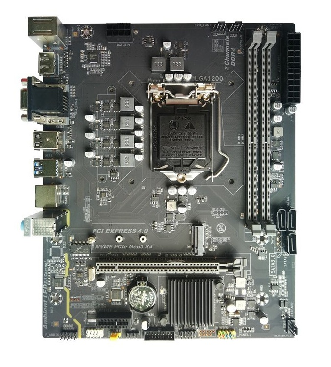 TARJETA MADRE SPIDERTEC AEGIS H510 | PROC INTEL CORE 10G | 11G | SOCKET | LGA1200 | 3200MHZ