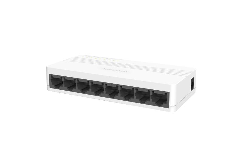 SWITCH DE ESCRITORIO HIKVISION 8 PUERTOS DS-3E008D-E | 100MBPS 