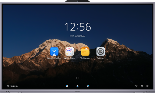 [201873] PANTALLA INTERACTIVA HIKVISION DS-D5B75RB|D 75" PULGADAS ULTRA HD 4K CAMARA Y MICROFONO TACTIL 3840 X 2160 ANDROID 11