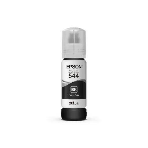 [203102] BOTELLA DE TINTA ORIGINAL EPSON T544 NEGRO L1110 - L3110 - L3150 - L3250 - L5190 - L4260 T544120