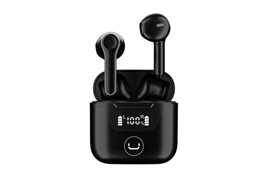 [202387] AUDIFONOS | UNNO TEKNO | HIPER TWS | MICROFONO | INALAMBRICO | ESTUCHE | BLUETOOH 5.0 | NEGRO | HS7507BK