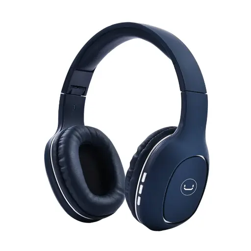 [202382] AUDIFONOS UNNO TEKNO OVALA BLUETOOTH 5.0 MANOS LIBRES AZUL HS7408BL