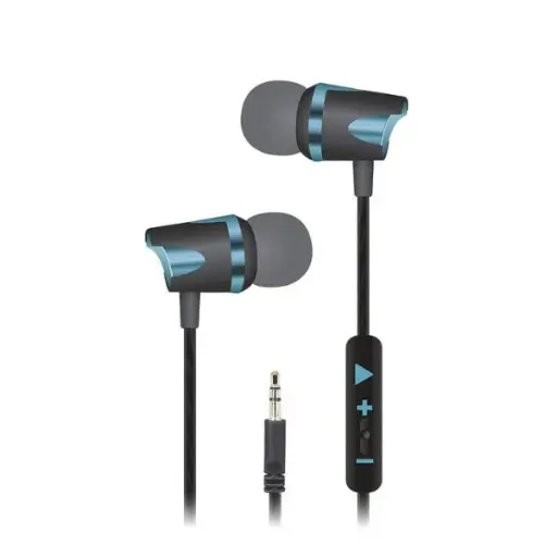 [202379] AUDIFONOS | UNNO TEKNO | SOULBUDS | MANOS LIBRES | 3.5MM | ESTEREO | AZUL | HS7009BL
