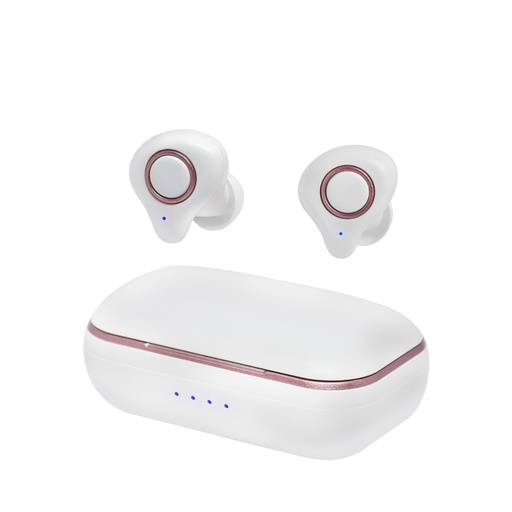 [201761] AUDIFONOS UNNO TEKNO TWS BOLD 5.0 BLANCO HS7502WT