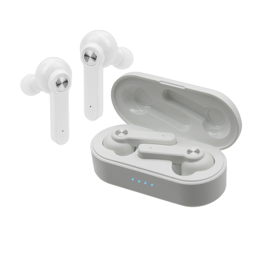 [202386] AUDIFONOS UNNO TEKNO TWS VIBE MICROFONO INALAMBICO C|ESTUCHE BLUETOOTH 5.0 BLANCO HS7505WT