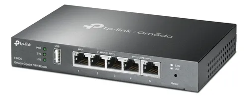 [201788] BALANCEADOR DE CARGA GIGABIT WAN Y VPN ROUTER TPLINK ER605