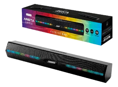 [202207] BARRA DE SONIDO UNNO TEKNO 17" LUCES LED SP9354BK