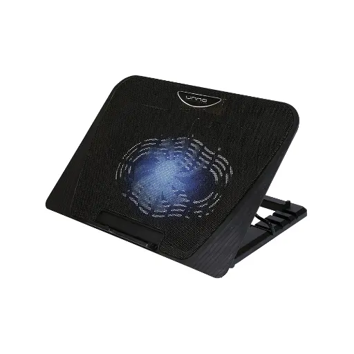 [201315] BASE DE ENFRIAMIENTO UNNO TEKNO P|PORTATIL 5 NIVELES VETILADOR SILENCIOSO NC6130BK