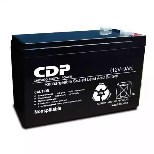 [204099] BATERIA CDP SELLADA | 12V | 9AH AMPER | SLB12-9 ACIDO