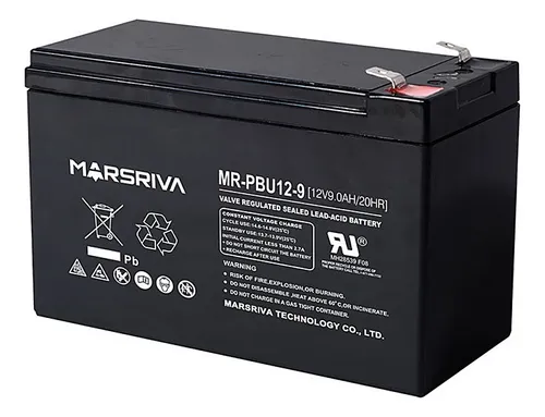 [204319] BATERIA | MARSRIVA | 12V | 9AH | UPS | LITIO | MR-PBU12-9