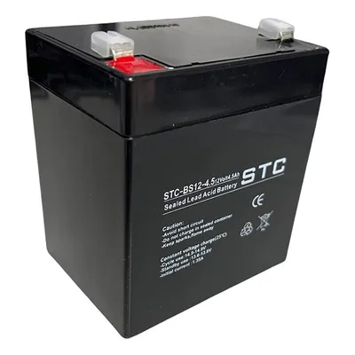 [203610] BATERIA STC SELLADA 12V 4.5A STC-BS12-4.5 PARA UPS | CERCO | ALARMAS | ETC