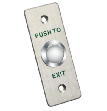 [202441] BOTON DE SALIDA | HIKVISION | DS-K7P02 | METALICO | ALUMINIO 90X35X28.9 MM