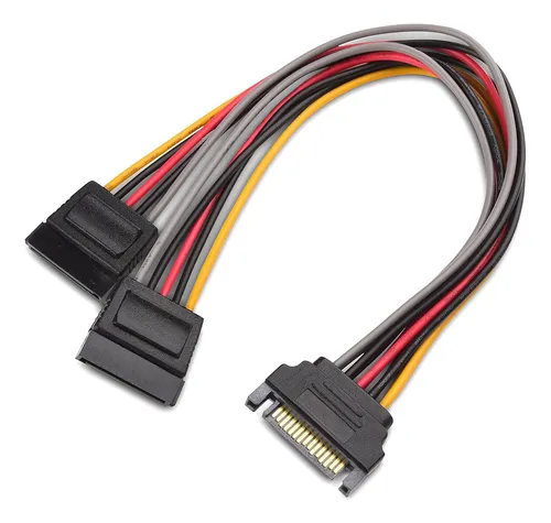 [202259] CABLE DE PODER SATA HEMBRA A 2 SATA MACHO